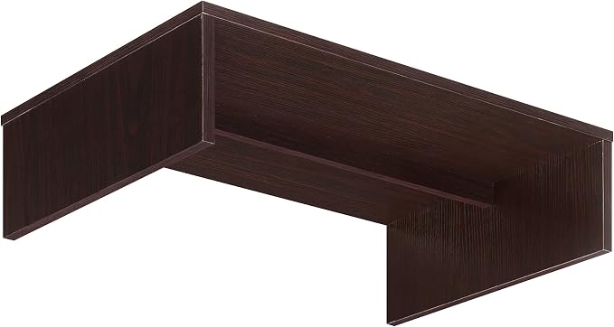 Convenience Concepts Designs2Go Small TV Riser 23.75", for TVs up to 26" - Contemporary TV or Computer Riser for Living Room, Modern Office, Den, Espresso