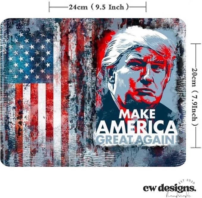 Trump Mouse Pad, Trump Make America Great Again Mouse Pad, Trump 2024