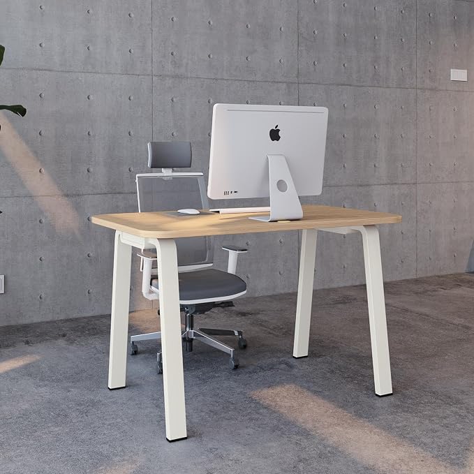 Modular Computer Office Desk, Modern Style Small Study Writing Workstation Table for Home & Business, Standard (47" x 24")