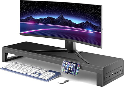 Computer monitor stand (USB Hub Fast Charging Version, 700mm)