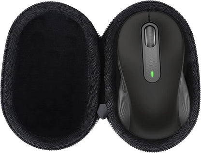 Lebakort Storage Case Compatible with Logitech Signature M650 / M550 Mouse (Black Case)