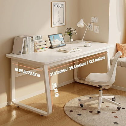 Modern Desk 39.4 Inch Computer Table Simple Style Office Writing Desk Industrial