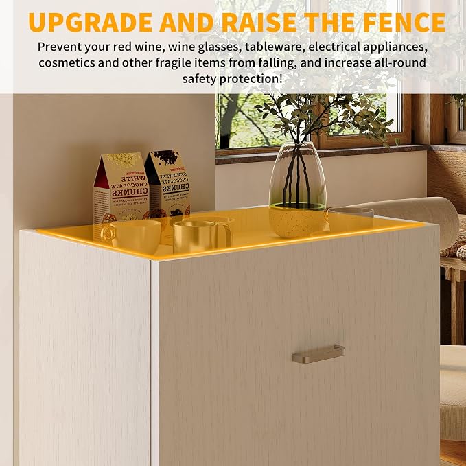 Space-Saving Folding Office Desk – 50" Computer Table with 3-Tier Storage Shelves, Reversible Design, Drawer, and Wheels – Multifunctional, Easy Assembly for Home, Bedroom, Study, Dorm, or
