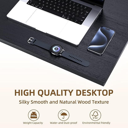 Universal Solid One-Piece Wood Table Top, 48"x24"x1" Workbench Top - Rectangular Particle Board for Standing Desk, Home Office Desk Countertop DlY, Washer Dryer, Coffee, Bar Tabletop