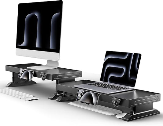 Computer monitor stand (Manually adjustable height, Basic Edition 630)