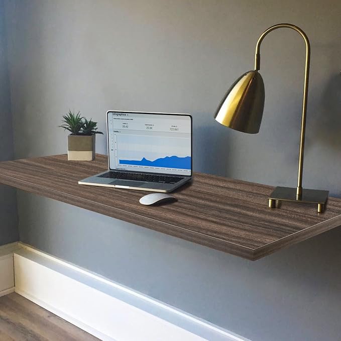 Kaboon 36x24 inches Tabletop, Solid One-Piece Desktop for Sit Stand Desk, Double Desks, L Desk DIY,Wood Countertop Home or Commercial Use,1 inch Thick, Eucalyptus