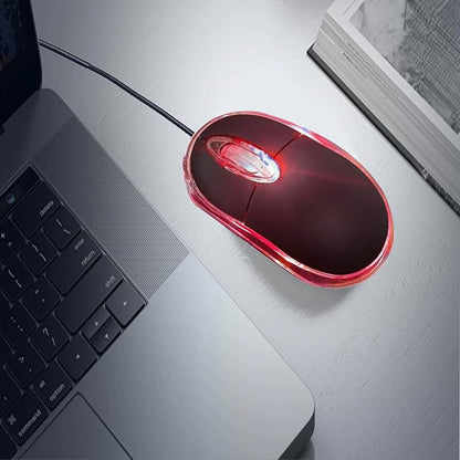 Guiheng Wired Mini Optical Mouse Computer Mouse Ergonomic Mouse with USB Mouse for Laptop PC Desktop mice Compatible with Windows Linux Mac fit for Office Business Home,Kids