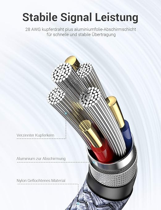 AINOPE USB to USB Cable, 10FT*1Pack USB 3.0 A to A Male to Male Cable [Never Rupture] Double End Type A Cord for Data Transfer, Compatible with Hard Drive Enclosures, Laptop Cooler, KVM, DVD Player