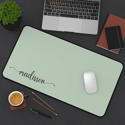 Hilis Custom Mouse Pad Personalized Color and Name, Gaming Office Work Desk Mat, 4 Sizes Mousepad, Office Supplies & Accessories, Matt for Desktop