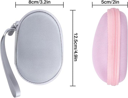 Lebakort Storage Case Compatible with Logitech Signature M650 / M550 Mouse (Rose Case)