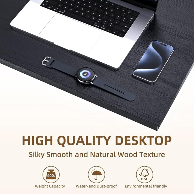 Universal Solid One-Piece Wood Table Top, 55"x28"x1" Workbench Top - Rectangular Particle Board for Standing Desk, Home Office Desk Countertop DlY, Washer Dryer, Coffee, Bar Tabletop