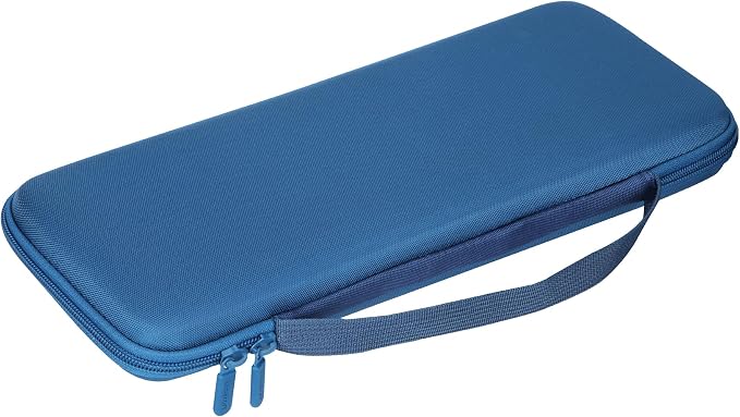Lebakort Hard Carry Case Compatible with Logitech Pebble Keys 2 Combo K380s K380 Keyboard + M350 Pebble Mouse Combo (Blue Case)