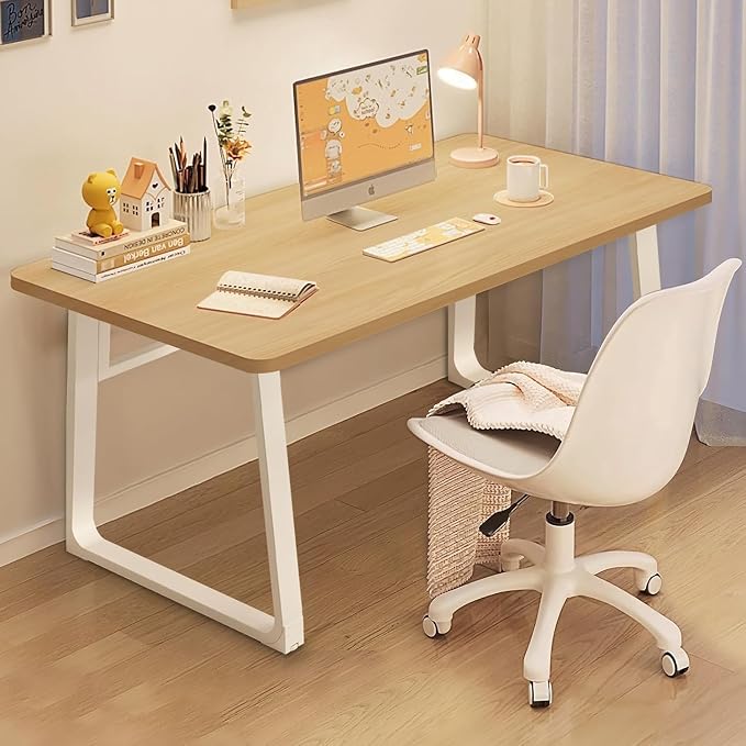 Modern Desk 55 Inch Computer Table Simple Style Office Writing Desk Industrial Office Table