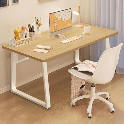 Modern Desk 55 Inch Computer Table Simple Style Office Writing Desk Industrial Office Table