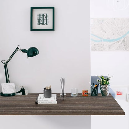 Kaboon 48x18 inches Tabletop, Solid One-Piece Desktop for Sit Stand Desk, Double Desks, L Desk DIY,Wood Countertop Home or Commercial Use,1 inch Thick, Eucalyptus