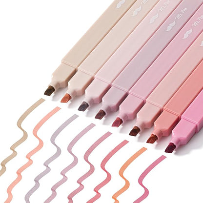 Mr. Pen- Aesthetic Highlighters No Bleed, 8 Pack, Pastel Colors, Chisel Tip | Cute Highlighters Assorted Colors for Journaling, Highlighting, Underlining, Fast Dry, Back to School Supplies