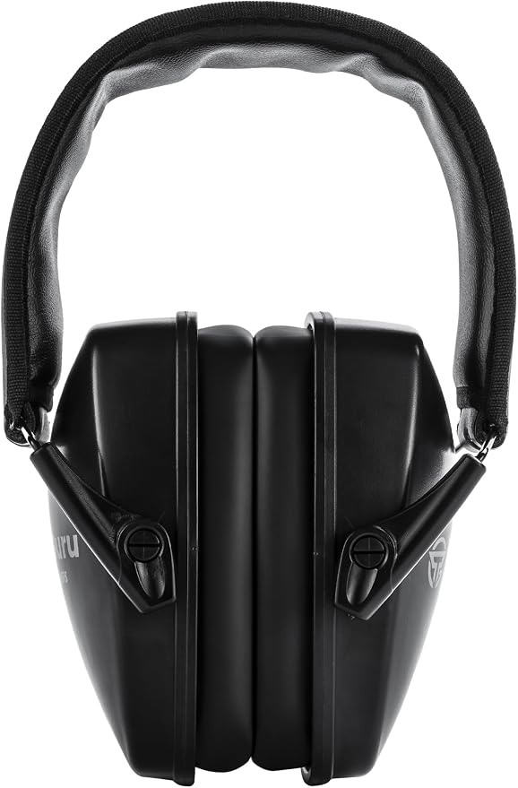 SHOTMUFFS A Lite – Passive Shooting Ear Protection Earmuffs | NRR 25dB, Memory foam ear cushion, Padded headband, Compact folding design, Ergonomic design, Comfortable
