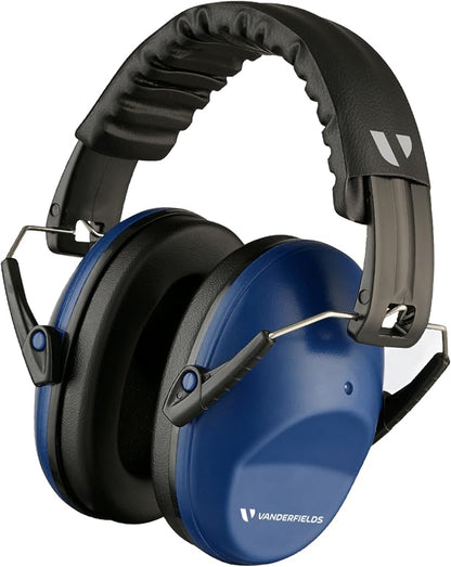 Vanderfields Hearing Protection Ear Muffs - Over 31 dB (2K Hz) Broad Noise Cancelling Sound Reduction Earmuffs for Kids 3-12