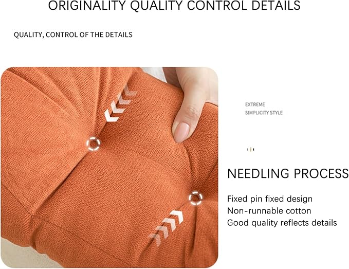 Back Pillow for Chair, Lumbar Support Pillow for Office Chair Lower Back Pain Relief Soft Cushion Car Bed Couch Sitting High Elasticity (Gray, 35cm*16cm*20cm)