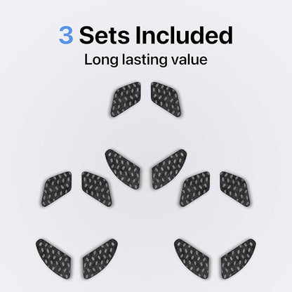 Adhesive Mouse Pad, 3 Pack - Minimalist Mousepad for Glorious Model D
