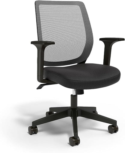 Staples Ergonomic Task Chair, Mesh, Ergonomic, Adjustable Height, Swivel
