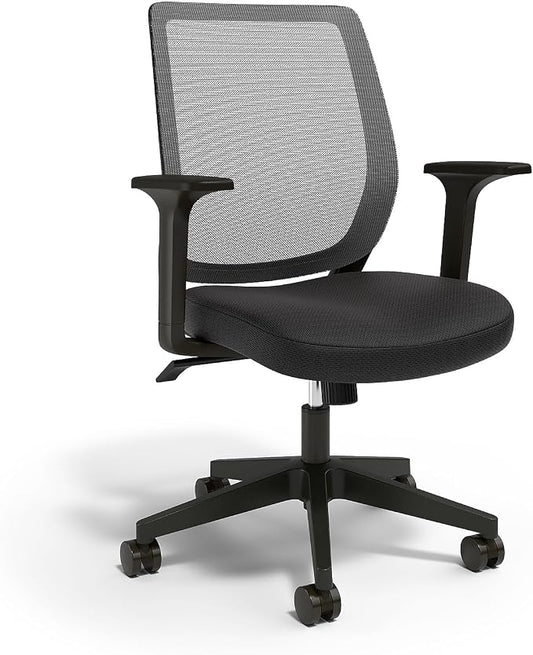 Staples Ergonomic Task Chair, Mesh, Ergonomic, Adjustable Height, Swivel