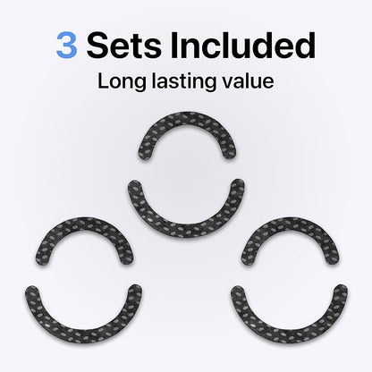 Adhesive Mouse Pad, 3 Pack - Minimalist Mousepad for Logitech Pebble