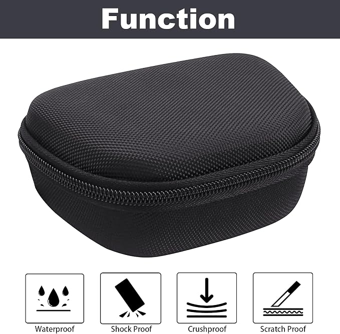 Aenllosi Hard Case Replacement for Logitech HD Pro Webcam fits C920/ C930e/C922 (Black)