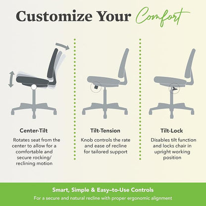 HON Sadie Executive Ergonomic Office Chair with Leather Upholstery, Chrome Arms and Back Support, Mid Back Desk and Computer Chair for Home Office or Conference Room, 360 Swivel, Black