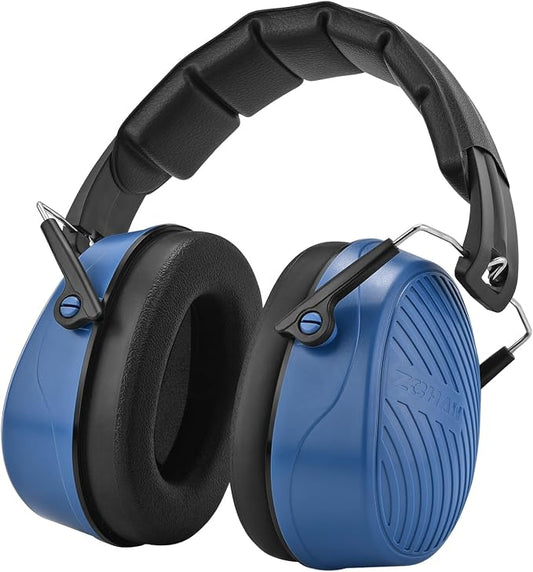 ZOHAN 019 Noise Cancelling Headphones for Adult - NRR 28dB Hearing Protection for Working, Shooting, Mowing, Autism