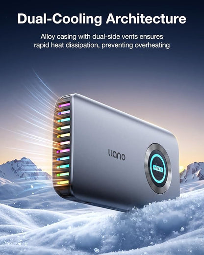 llano CFexpress Type A/B Card Reader, USB 3.2 Gen 2 (10Gbps) Reader, 4 in 1 UHS-II SD&Micro SD/TF 4.0 Card Reader with RGB, USB C Memory Card Reader for Windows, Mac OS, Linux, iOS, iPadOS and Android