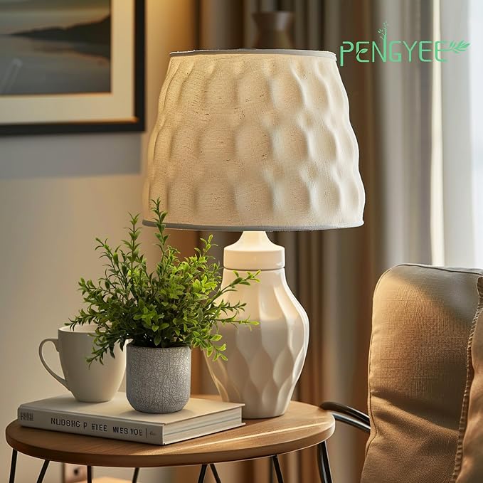 4 Pack Small Fake Plants in Farmhouse Concrete Planter | Artificial Plants Indoor, Home Decor, Bathroom Bedroom Shelf Desk Office Table Kitchen Room Decor