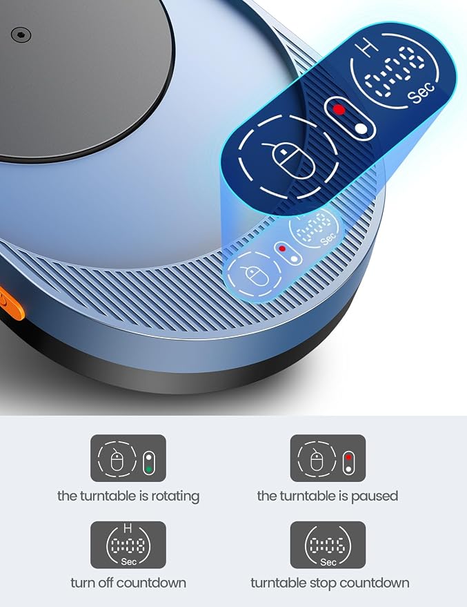 Vaydeer M4 Utra Mouse Mover with APP, Undetectable Mouse Jiggler Device with Remote Control and Timer Function, Driver-Free Shaker Wiggler Mouse Movement Simulation for Computer Awakening-Olive Green