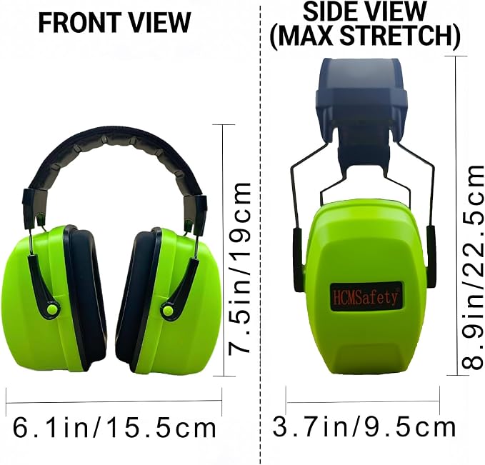 Ear Muffs For Noise Reduction Cancelling Hearing Protection Headphones Earmuffs Shooting Gun Range SNR 36dB Mowing