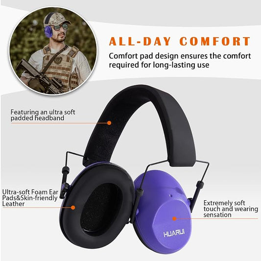 Ear Protection noise cancelling headphones For Adults, Children, Sensory Autism Hearing Protection Safety Earmuffs
