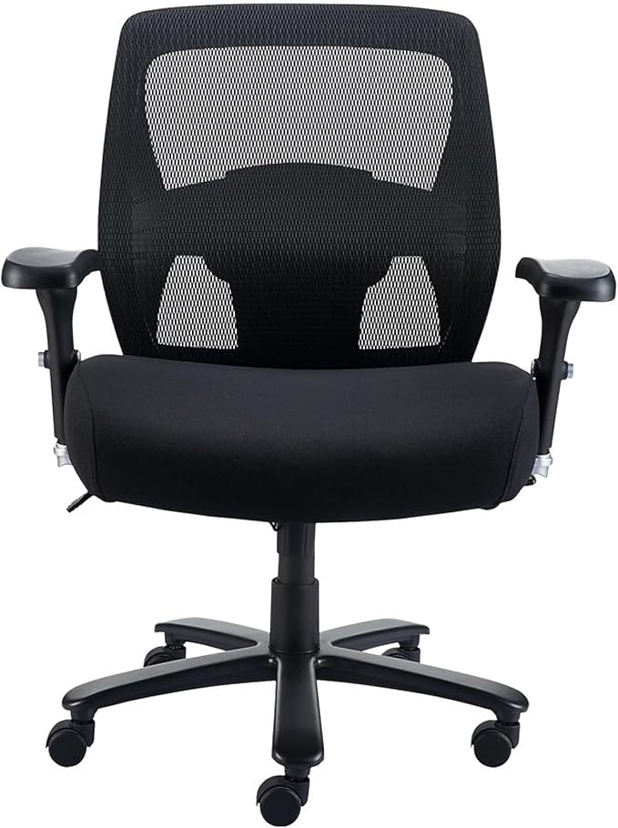 Staples 1680262 Driscott Mesh Big and Tall Chair Black