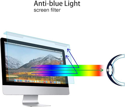 MOSISO 30-32 inch Computer Blue Light Blocking Screen Protector Anti-UV Eye Protection Filter Film Panel for Diagonal 30,31,31.5,32 inch 16:9 Widescreen Desktop PC LED Monitor(28.27x16.57 inch/L x W)