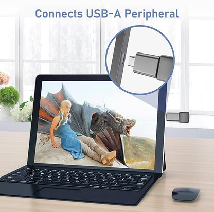 Basesailor USB C to USB Adapter 3Pack,USBC Male to A Female 3.0 OTG MacBook Pro/Air Adapter,Type C Thunderbolt 4 3 Converter for Apple iPhone 17 17e 16,Mac,iPad,Microsoft Surface,Samsung Galaxy S26