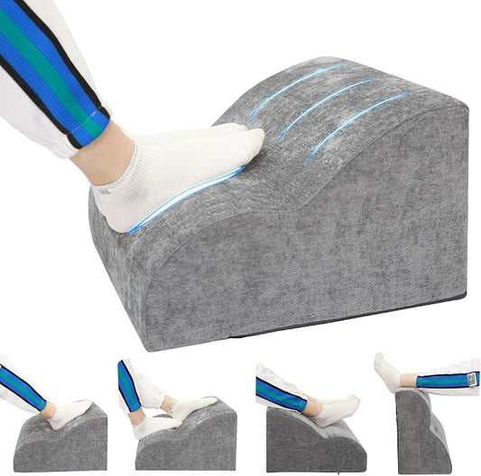 Foot Rest for Under Desk at Work.Multifunctional 3-Tier Foot Stool,with Washable Footrest.for Under Desk,Office Chair Gaming Chair & Sofa,Leg Elevation Pillow,Supports Posture -Dark Grey