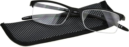 Foster Grant Men's Paolo Square Reading Glasses