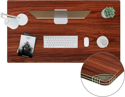 SANODESK Whole-Piece Particle Board Table Top for Standing Desk and Home Office Desk DIY, 48x30x1 Inch Mahogany Desk Top
