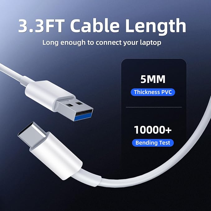Intpw USB 3.2 Hub,Aluminum 4 Port USB Splitter 10Gbps with 2 USB C/USB A 3.2 Data Ports, 3.3ft Cable, USB HUB for PC/Laptop/Xbox/FlashDrive/Printer/Camera/Keyborad/Mouse