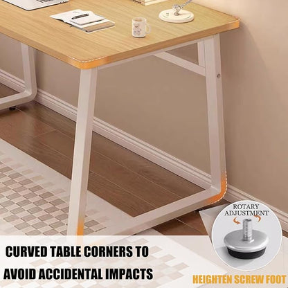 Modern Desk 47.2 Inch Computer Table Simple Style Office Writing Desk Industrial Office Table