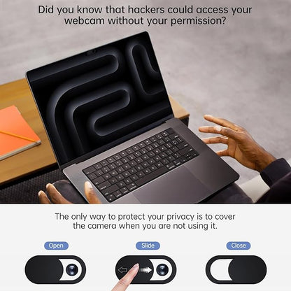 7PCS Dust Cover Port Plugs Accessories for 2026-2022 MacBook Air 13 15.3 inch M5 M4 M3 M2 M1 / MacBook Pro 14" 16" M5 M4 M3 M2 M1 Pro/Max & 2PCS Webcam Cover Slide