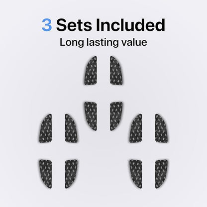 Adhesive Mouse Pad, 3 Pack - Minimalist Mousepad for Logitech M510