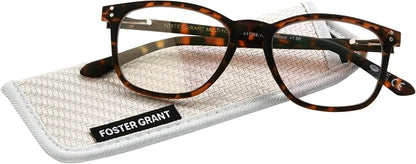 Foster Grant unisex-adult Camden Multifocus Reading Glasses Rectangular Reading Glasses