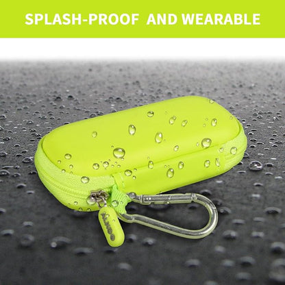 USB Flash Drive Case, SD Card Holder Compatible with Thumb Drive, Memory Cards, SDXC SDHC Storage Bag, Electronic Accessories Organizer for SanDisk for Samsung for Inland (Green)