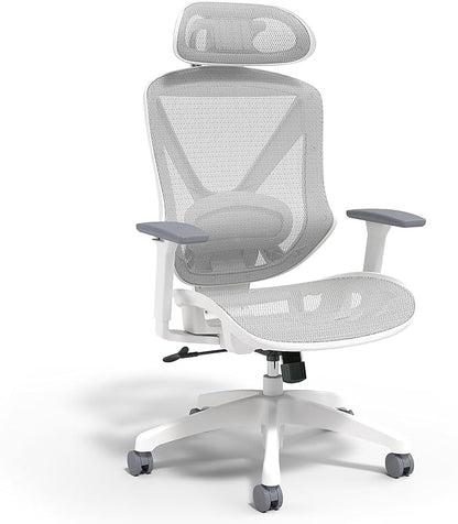 STAPLES Ergonomic Task Chair, Mesh, Ergonomic, Lumbar Support, Gray