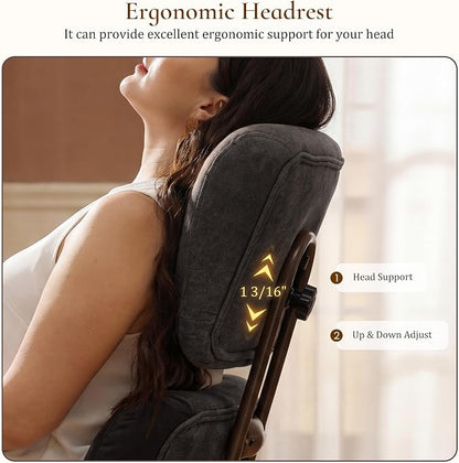 EUREKA ERGONOMIC Home Office Desk Chairs, Ergonomic Computer Chair with High Back, Executive Office Chair with Lumbar Support, Spring Cushion Seat, Mid-Century Modern, Brown-Gray