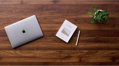 Kaboon 36x24 inches Tabletop, Solid One-Piece Desktop for Sit Stand Desk, Double Desks, L Desk DIY,Wood Countertop Home or Commercial Use,1 inch Thick, Dark Walnut